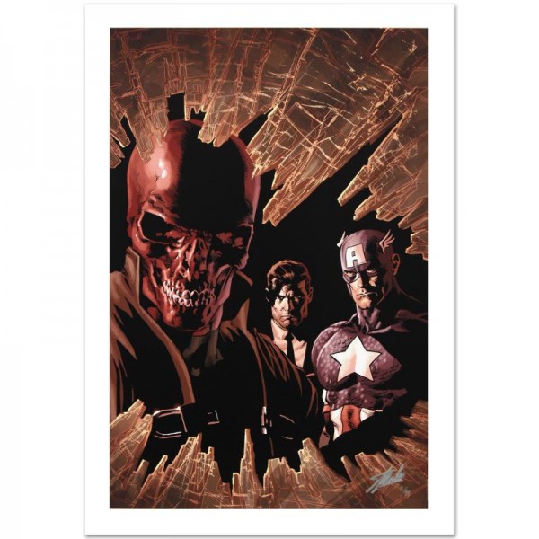 New Avengers #12 Limited Edition Giclee on Canvas by Mike Deodato Jr. and Marvel Comics! Numbered and Hand Signed by Stan Lee! Includes Certificate of Authenticity!
