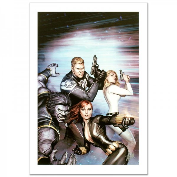 Secret Avengers #13 Limited Edition Giclee on Canvas by Adi Granov and Marvel Comics! Numbered and Hand Signed by Stan Lee! Includes Certificate of Authenticity!