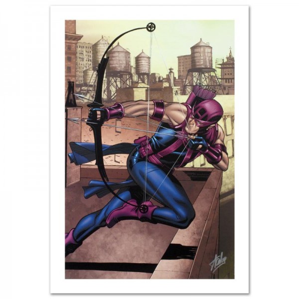 Marvel Adventures Super Heroes #14 Limited Edition Giclee on Canvas by David Williams and Marvel Comics! Numbered and Hand Signed by Stan Lee! Includes Certificate of Authenticity!
