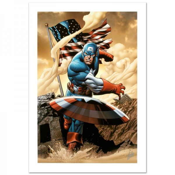 Marvel Adventures: Super Heroes #3 Limited Edition Giclee on Canvas by Clayton Henry and Marvel Comics! Numbered and Hand Signed by Stan Lee! Includes Certificate of Authenticity!