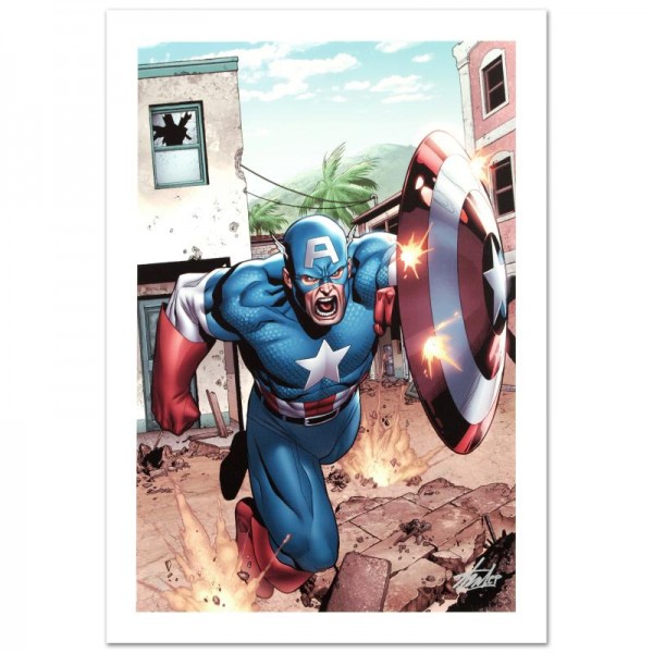 Marvel Adventures: Super Heroes #8 Limited Edition Giclee on Canvas by Clayton Henry and Marvel Comics! Numbered and Hand Signed by Stan Lee! Includes Certificate of Authenticity!