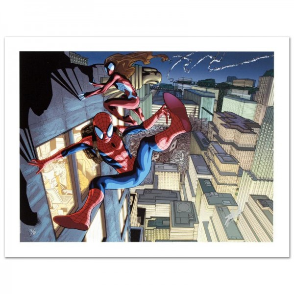 Ultimate Mystery #1 Limited Edition Giclee on Canvas by Rafa Sandoval and Marvel Comics! Numbered and Hand Signed by Stan Lee! Includes Certificate of Authenticity!