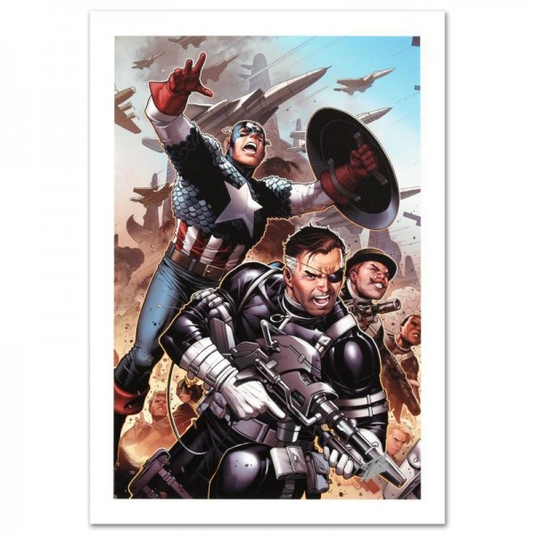 Secret Warriors #18 Limited Edition Giclee on Canvas by Jim Cheung and Marvel Comics! Numbered and Hand Signed by Stan Lee! Includes Certificate of Authenticity!