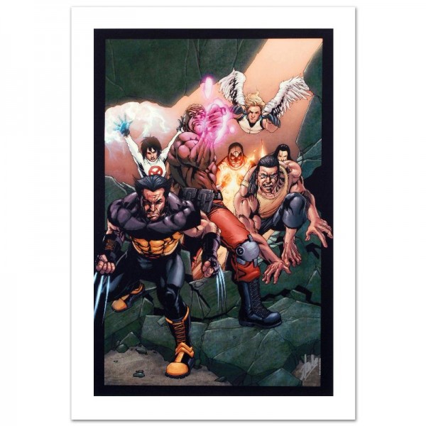 Ultimate X-Men #89 Limited Edition Giclee on Canvas by Salvador Larroca and Marvel Comics