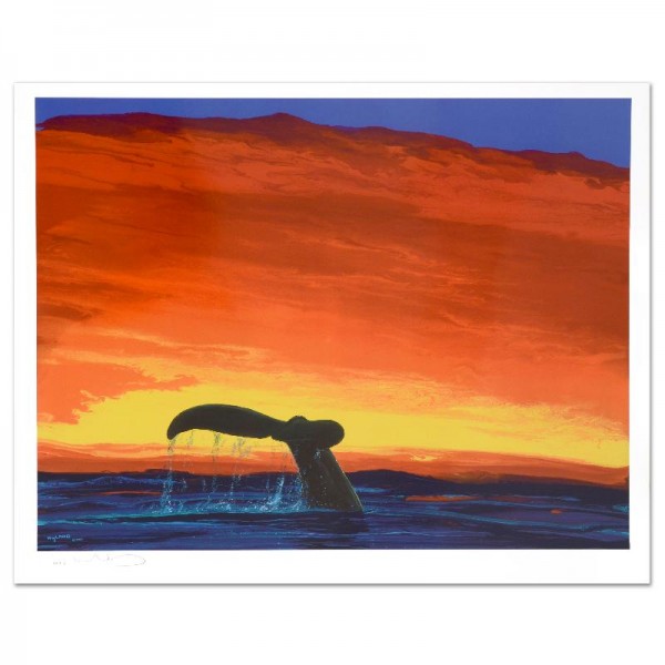 Sounding Seas Limited Edition Lithograph by Famed Artist Wyland