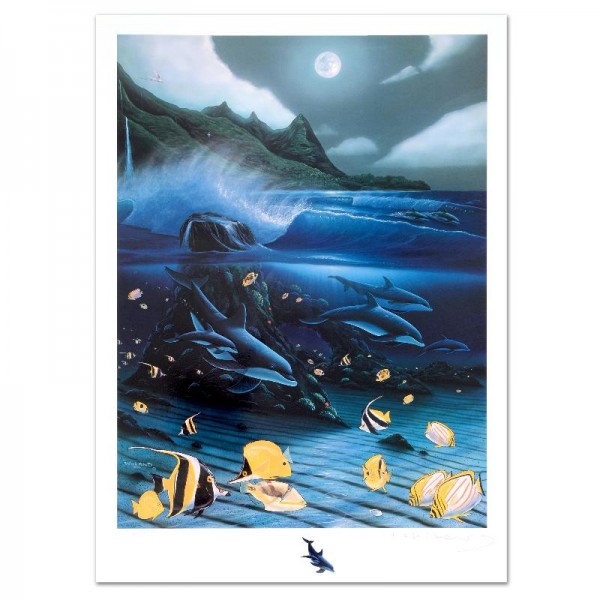 Hanalei Bay Limited Edition Mixed Media by Famed Artist Wyland
