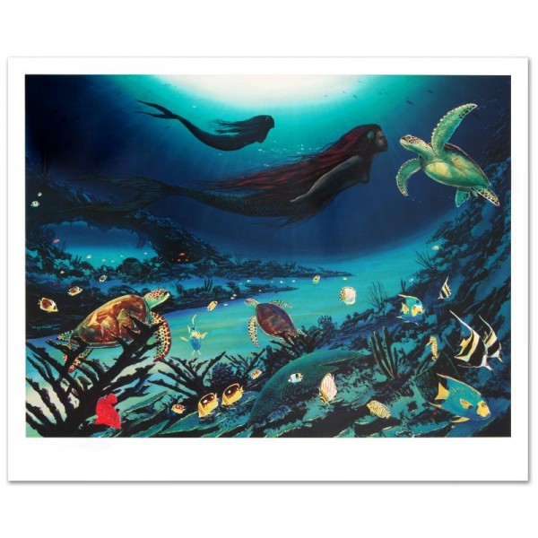 Sirens of the Sea Limited Edition Lithograph by Famed Artist Wyland