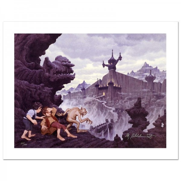 City Of The Ringwraiths Limited Edition Giclee on Canvas by The Brothers Hildebrandt! Numbered and Hand Signed by Greg Hildebrandt! Includes Certificate of Authenticity!