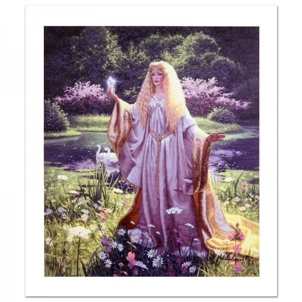 The Gift Of Galadriel Limited Edition Giclee on Canvas by Greg Hildebrandt! Numbered and Hand Signed by the Artist! Includes Certificate of Authenticity!