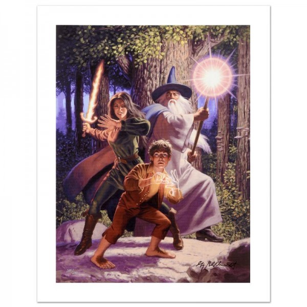 Arwen Joins The Quest Limited Edition Giclee on Canvas by The Brothers Hildebrandt! Numbered and Hand Signed by Greg Hildebrandt! Includes Certificate of Authenticity!