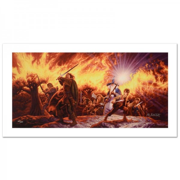 Journey In The Dark Limited Edition Giclee on Canvas by The Brothers Hildebrandt! Numbered and Hand Signed by Greg Hildebrandt! Includes Certificate of Authenticity!