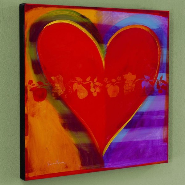 Rainbow Road Limited Edition Giclee on Canvas by Simon Bull