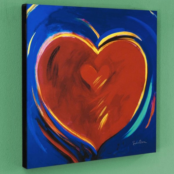 To Hold You In My Heart Limited Edition Giclee on Canvas by Simon Bull