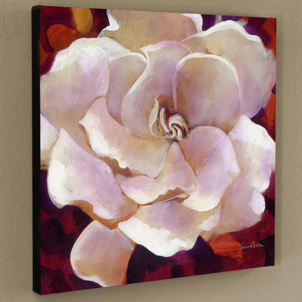 Gardenia Limited Edition Giclee on Canvas by Simon Bull