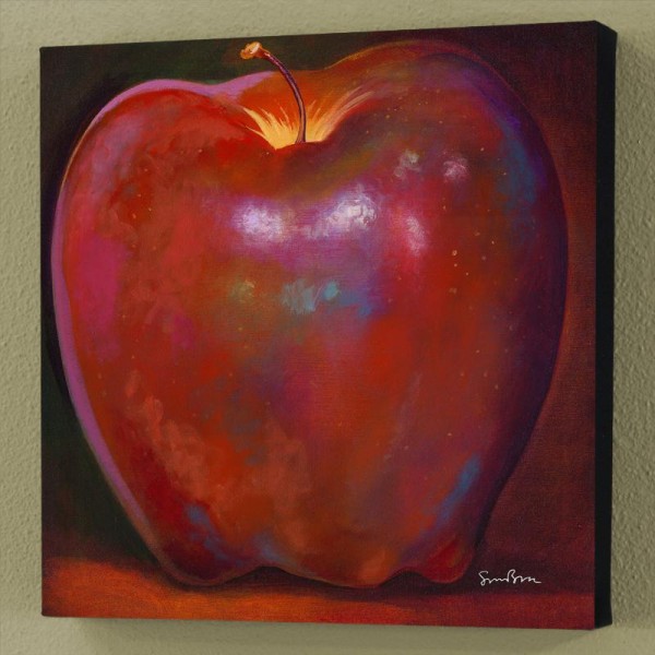 Apple Wood Reflections Limited Edition Giclee on Canvas by Simon Bull