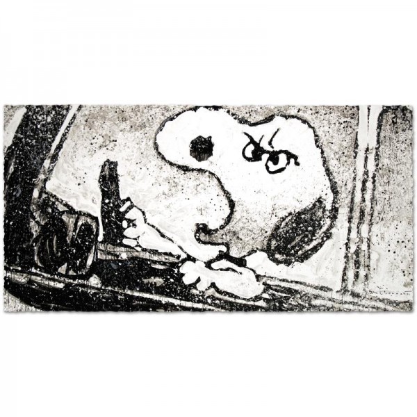 Rage Rover Limited Edition Hand Pulled Original Lithograph (49" x 24.5") by Renowned Charles Schulz Protege