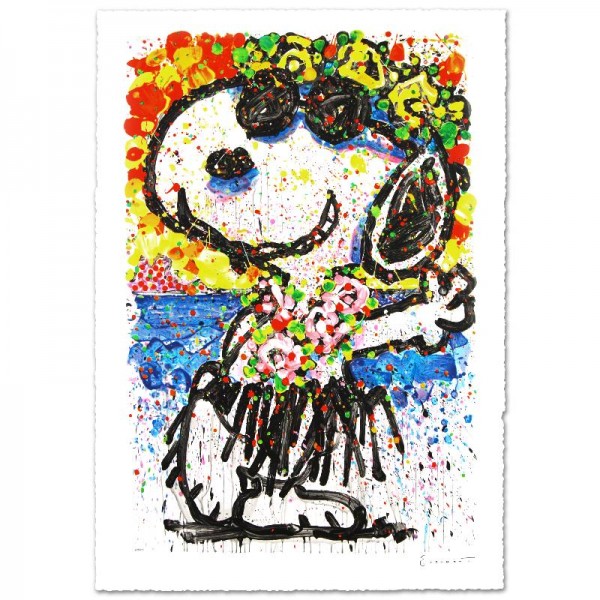 Boom Shaka Laka Laka Limited Edition Hand Pulled Original Lithograph (25.5" x 38.5") by Renowned Charles Schulz Protege