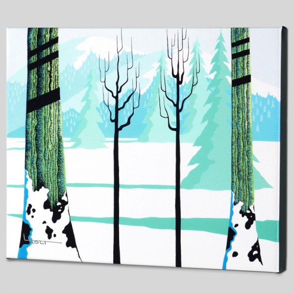 Winter Limited Edition Giclee on Canvas by Larissa Holt