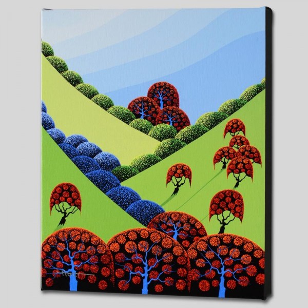 Autumn Fields Forever Limited Edition Giclee on Canvas by Larissa Holt