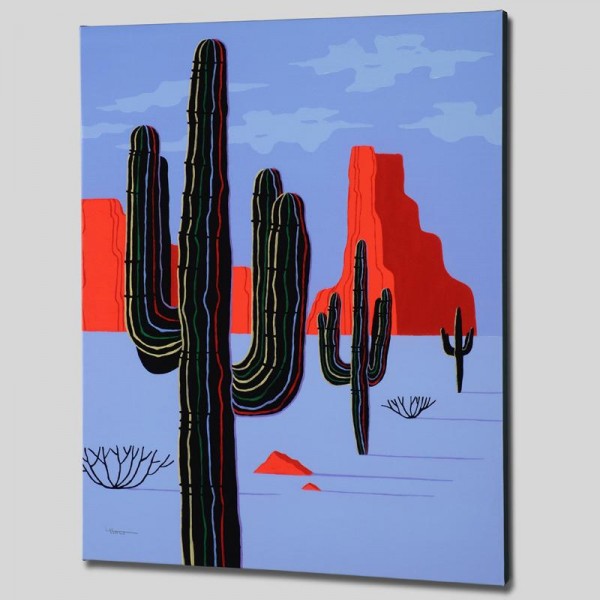 Cacti Limited Edition Giclee on Canvas by Larissa Holt