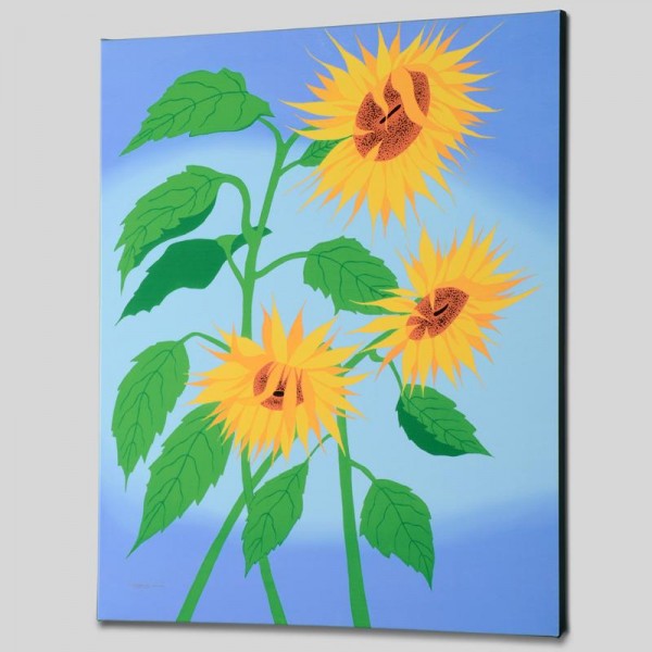 Summer Sunflowers Limited Edition Giclee on Canvas by Larissa Holt
