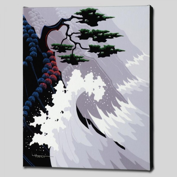 Tsunami Limited Edition Giclee on Canvas by Larissa Holt