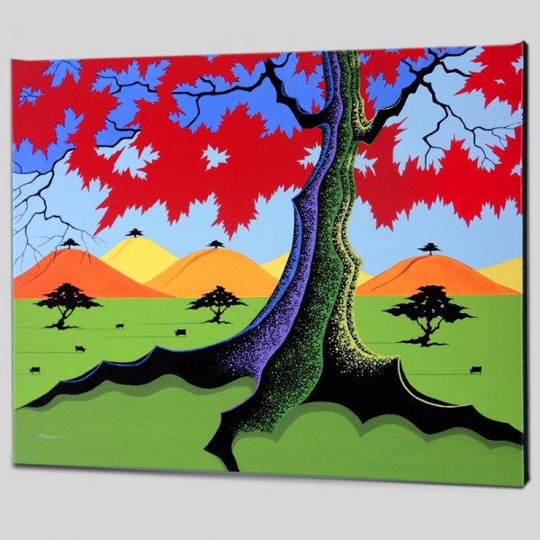 The Hills Have Trees Limited Edition Giclee on Canvas by Larissa Holt