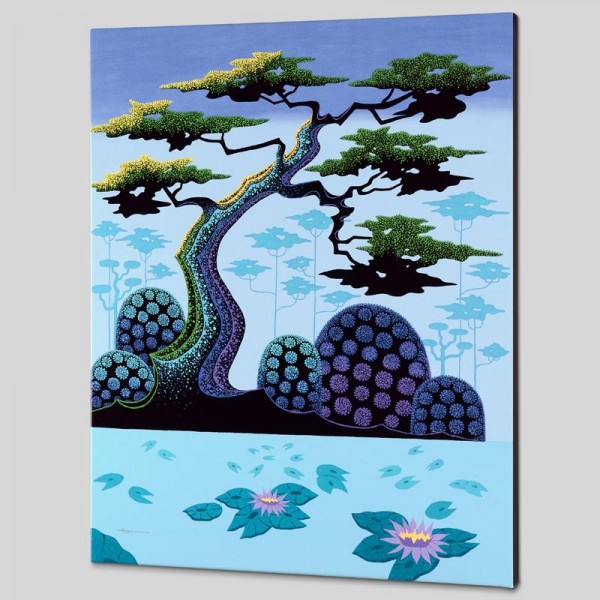 Lotus by Moonlight Limited Edition Giclee on Canvas by Larissa Holt