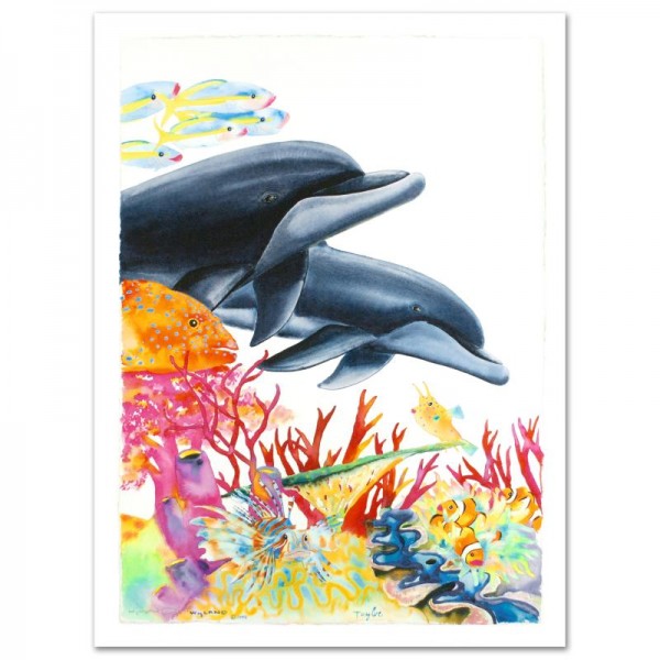 Sea of Color Limited Edition Giclee on Canvas (29.5" x 41.5") by Wyland