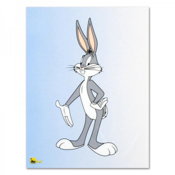 Bugs Bunny Limited Edition Sericel by Looney Tunes! Includes Certificate of Authenticity!