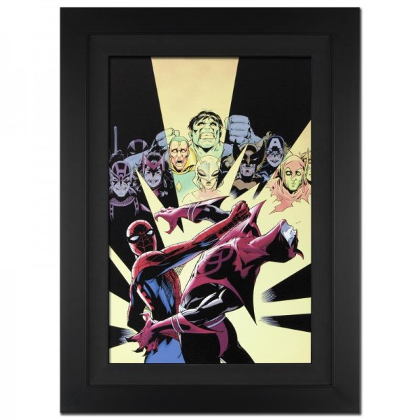 Last Hero Standing #3 Limited Edition Giclee on Canvas by Patrick Olliffe and Marvel Comics! Numbered Out of Only 10 Pieces and Hand Signed by Stan Lee! Includes Certificate of Authenticity! Custom Framed and Ready to Hang!