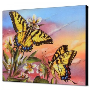 Tiger Swallowtail Limited Edition Giclee on Canvas by Martin Katon
