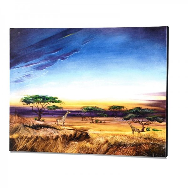 Africa at Peace Limited Edition Giclee on Gallery Wrapped Canvas by Martin Katon