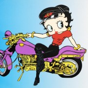 images of betty boop on a motorcycle