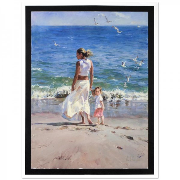 Ocean for Two Limited Edition Hand Embellished Giclee on Canvas (30" x 40") by Mikhail and Inessa Garmash
