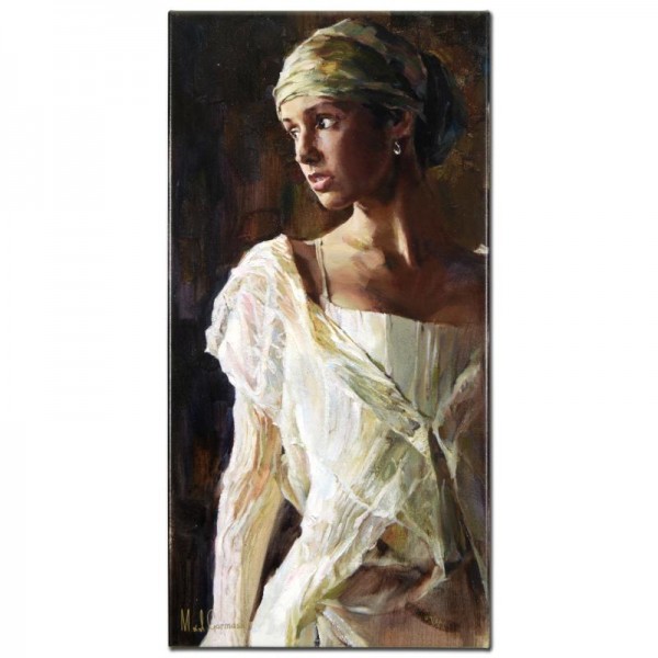 Gentle Light Limited Edition Hand Embellished Giclee on Stretched Canvas by Mikhail and Inessa Garmash