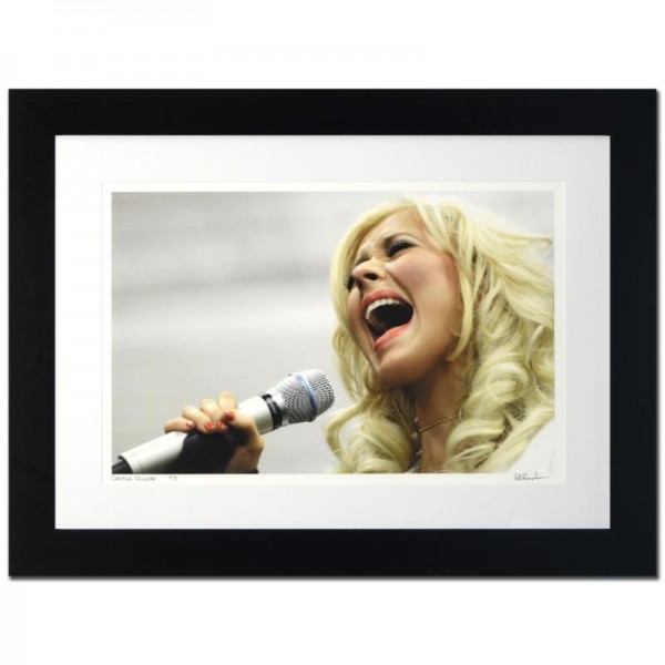 Christina Aguilera Limited Edition Giclee by Rob Shanahan
