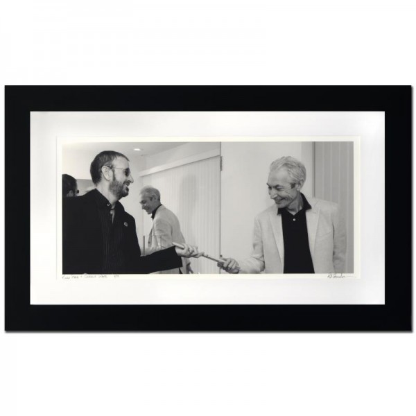 Ringo Starr & Charlie Watts Limited Edition Giclee by Rob Shanahan