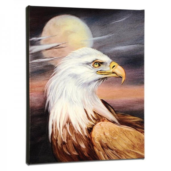 Eagle Moon Limited Edition Giclee on Gallery Wrapped Canvas by Martin Katon