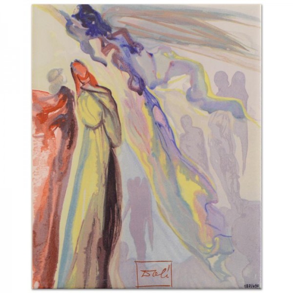 Salvador Dali (1904-1989) - "Ancestor's Apparition" SOLD OUT Limited Edition Glazed Ceramic Tile